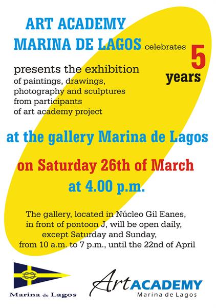 Art Academy Marina de Lagos celebrates 5th year of activities