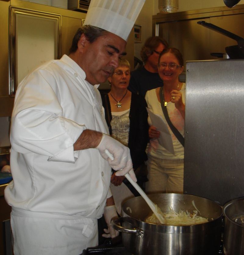 Portuguese cooking lesson