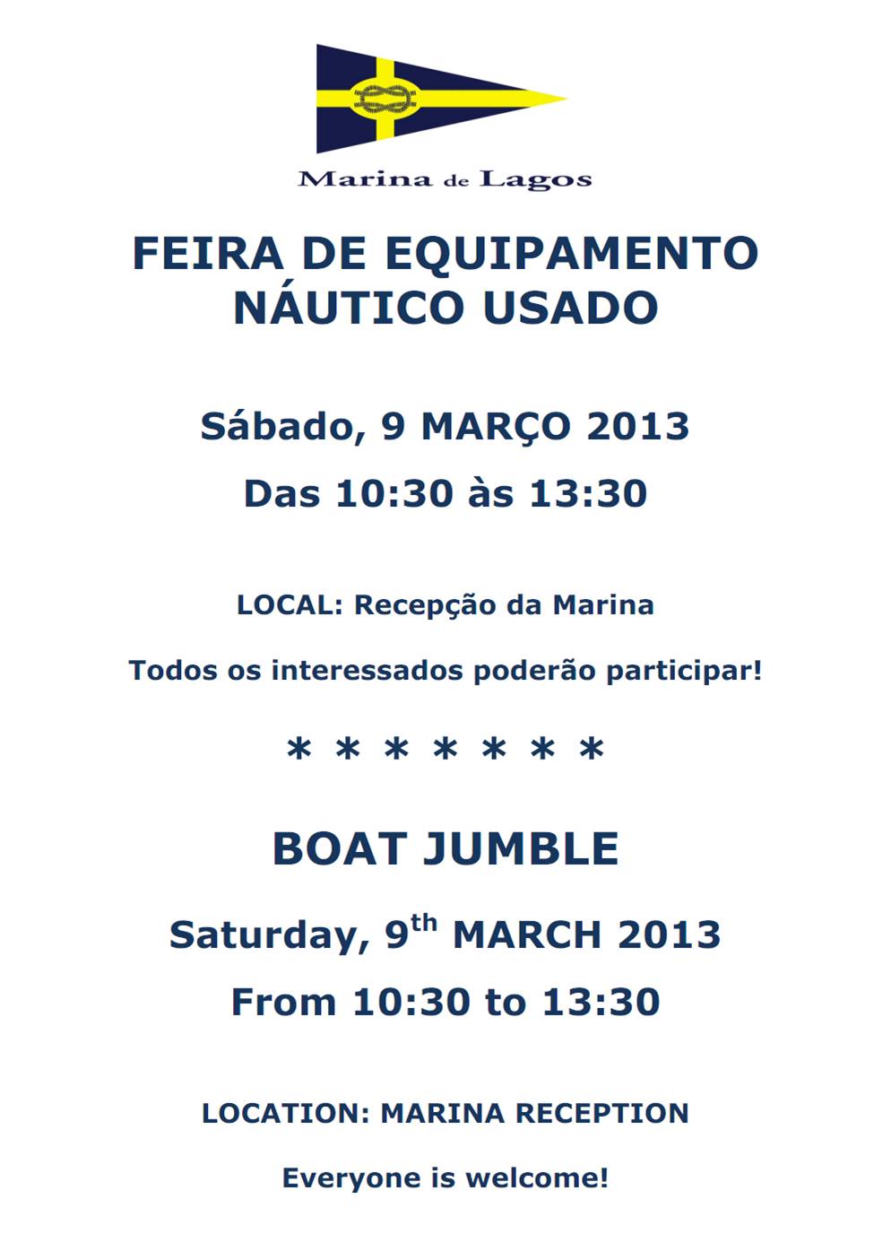 Boat Jumble
