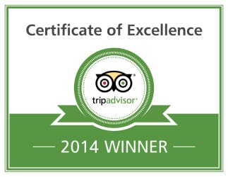 Certificate of Excellence 2014